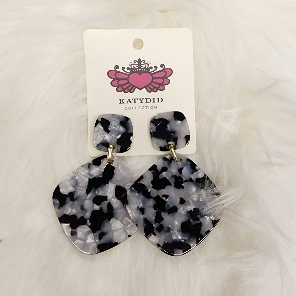 Katydid Acrylic Earrings